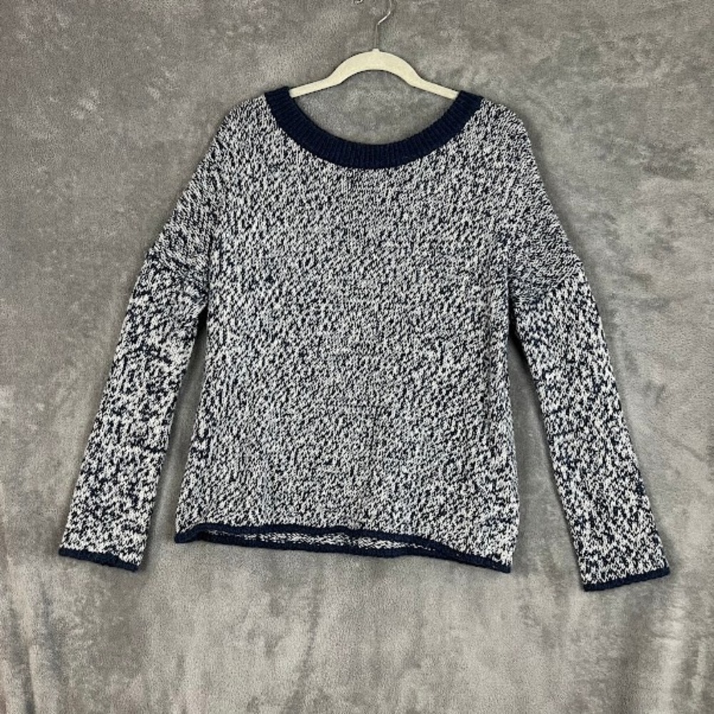 L'Agence Sweater Womens M Scoop Neck Heathered Oversized Casual‎ Relaxed